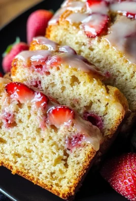Strawberry Lemonade Quick Bread