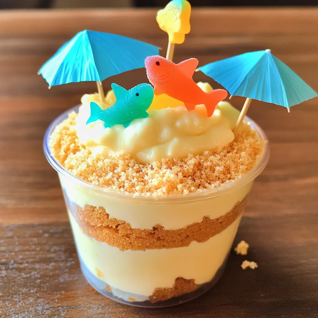 Super Easy to Make Hawaiian Sand Cups for Kids Recipe
