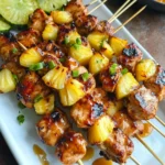 Sweet Chili Pineapple Chicken Skewers