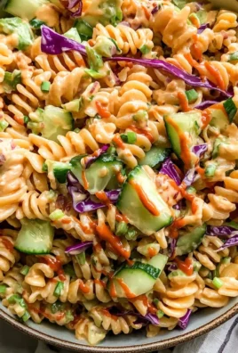 Tasty High Protein Asian Pasta Salad