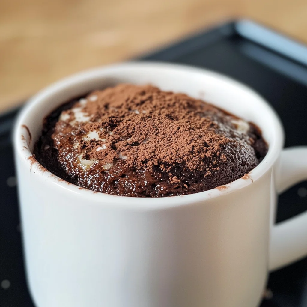 The BEST EVER Keto Chocolate Mug Cake