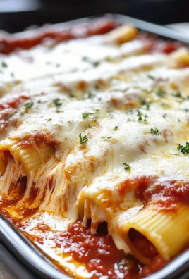 Three Cheese Manicotti