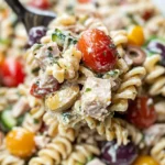 Tuna Pasta Salad (Greek Style)