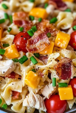 Crack Chicken Pasta Salad
