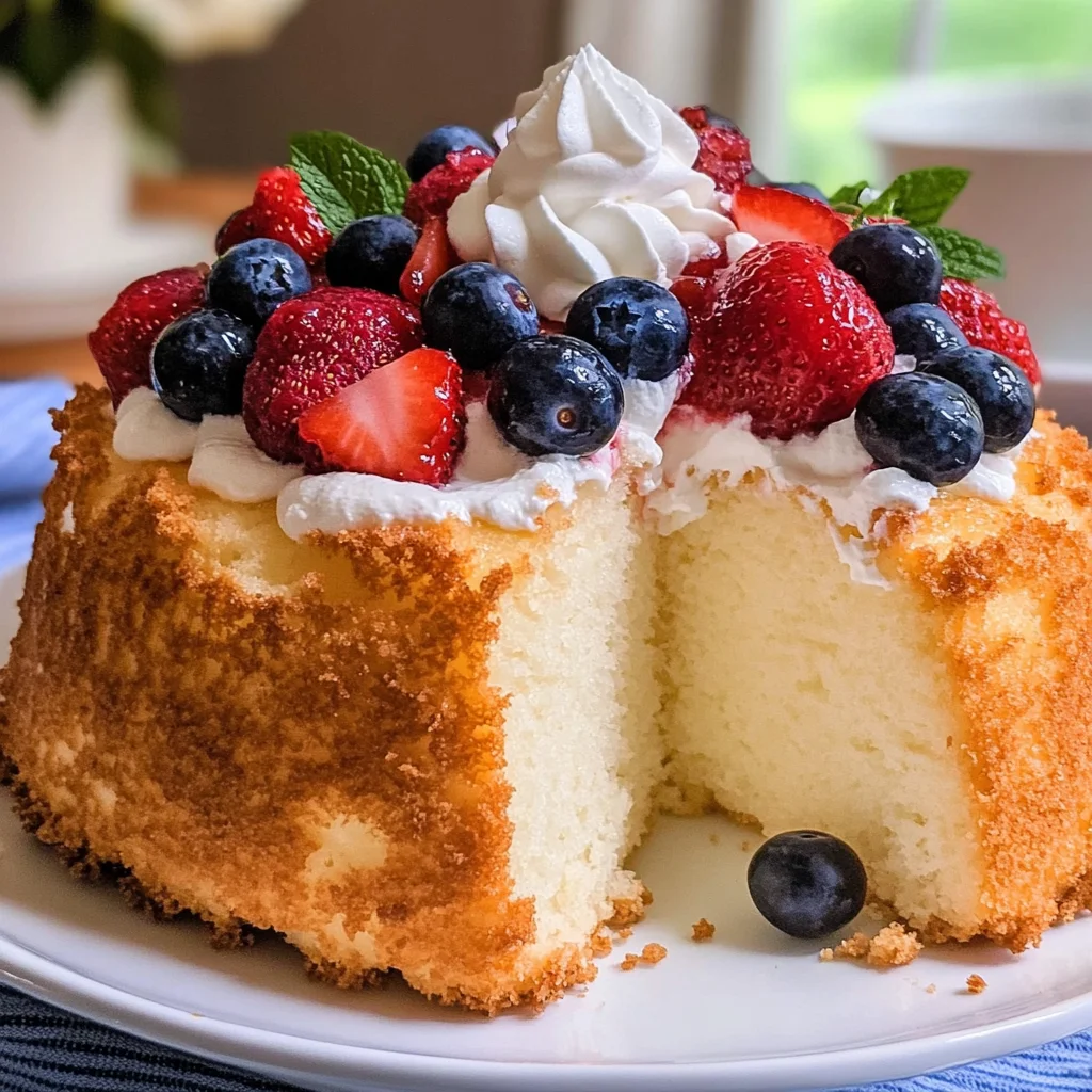 Homemade Angel Food Cake