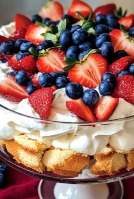 Patriotic 4th of July Trifle