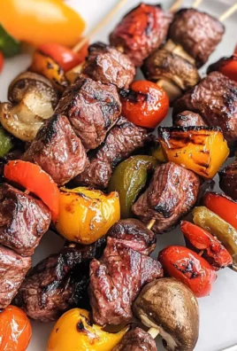 Smoked Steak Kabobs