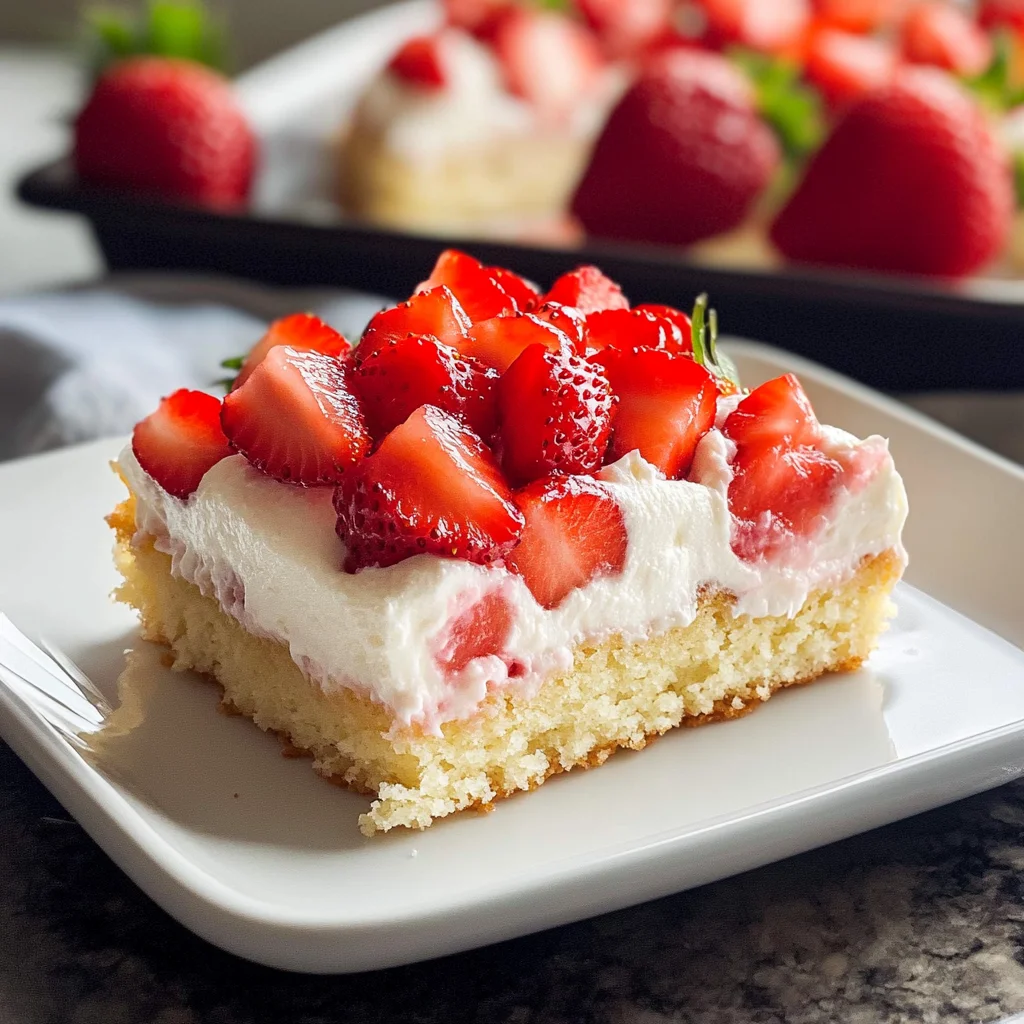Strawberry Shortcake Bars